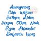 Anonymous Embroidery Font | Machine Embroidery Designs by JuJu