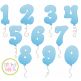 Balloon Numbers Sketch | Machine Embroidery Designs by JuJu