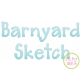 Barnyard Sketch Embroidery Font | Machine Embroidery Designs by JuJu