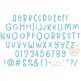 Best Friend Forever Embroidery Font | Machine Embroidery Designs by JuJu