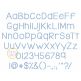 Brick House Two Color Bean Stitch Embroidery Font | Machine Embroidery Designs by JuJu