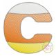 Candy Corn Sketch Embroidery Font | Machine Embroidery Designs by JuJu
