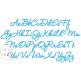Itch 2 Stitch Corinthia Font Digital Embroidery Machine Designs by JuJu
