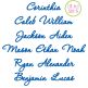 Corinthia Embroidery Font