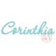 Itch 2 Stitch Corinthia Font Digital Embroidery Machine Designs by JuJu