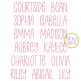 Courtside Bean Stitch Embroidery Font | Machine Embroidery Designs by JuJu