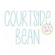 Courtside Bean Stitch Embroidery Font | Machine Embroidery Designs by JuJu