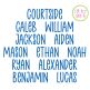 Courtside Embroidery Font | Machine Embroidery Designs by JuJu