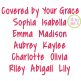 Covered By Your Grace Embroidery Font