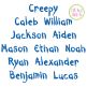 Creepy Halloween Embroidery Font | Machine Embroidery Designs by JuJu