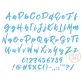 Cristy Ann Script Embroidery Font | Machine Embroidery Designs by JuJu