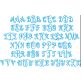 Curtsy Small Monogram | Machine Embroidery Designs by JuJu