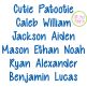 Cutie Patootie Embroidery Font