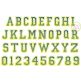 Double Varsity Sketch Embroidery Font | Machine Embroidery Designs by JuJu