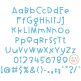 Emery Embroidery Font Digital Machine Embroidery Designs by JuJu