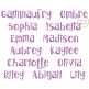 Gallimaufry Ombre Sketch Embroidery Font | Machine Embroidery Designs by JuJu