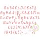 Hard Candy Baseball Embroidery Font