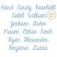 Hard Candy Baseball Embroidery Font