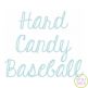 Hard Candy Baseball Embroidery Font