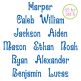 Harper Embroidery Font | Machine Embroidery Designs by JuJu