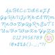 Heart Maze Embroidery Font | Machine Embroidery Designs by JuJu