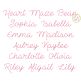 Heart Maze Bean Stitch Embroidery Font | Machine Embroidery Designs by JuJu