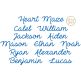 Heart Maze Embroidery Font | Machine Embroidery Designs by JuJu