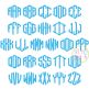 Honeycomb Monogram Embroidery Font | Machine Embroidery Designs by JuJu