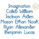 Imagination Embroidery Font | Machine Embroidery Designs by JuJu