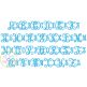 Intertwined Vine Interlocking SMALL Monogram Embroidery Font | Machine Embroidery Designs by JuJu