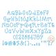 Jelly Bean Embroidery Font | Machine Embroidery Designs by JuJu