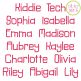 Kiddie Tech Embroidery Font | Machine Embroidery Designs by JuJu