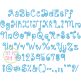 Kiss Me Slowly Embroidery Font | Machine Embroidery Designs by JuJu