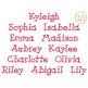 Kyleigh Embroidery Font | Machine Embroidery Designs by JuJu