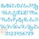 Ladybird Embroidery Font | Machine Embroidery Designs by JuJu
