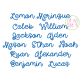 Lemon Meringue Embroidery Font | Machine Embroidery Designs by JuJu
