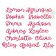 Lemon Meringue Embroidery Font | Machine Embroidery Designs by JuJu