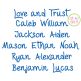 Love And Trust Embroidery Font | Machine Embroidery Designs by JuJu