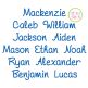Mackenzie Embroidery Font | Machine Embroidery Designs by JuJu