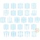 Mansion Zig Zag Applique Monogram Font | Machine Embroidery Designs by JuJu