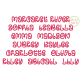 Margaret River Embroidery Font | Machine Embroidery Designs by JuJu