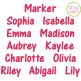Marker Embroidery Font | Machine Embroidery Designs by JuJu