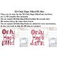 Only Hope Filled Embroidery Font