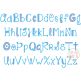 Only Hope Filled Embroidery Font