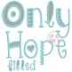 Only Hope Filled Embroidery Font