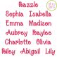 Razzle Embroidery Font | Machine Embroidery Designs by JuJu