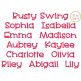 Rusty Swing Embroidery Font Digital Machine Embroidery Designs by JuJu