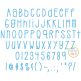 Sneakers Embroidery Font | Machine Embroidery Designs by JuJu