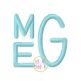 Stacked Sans Embroidery Monogram Font | Machine Embroidery Designs by JuJu