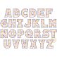 Stars and Stripes Embroidery Font | Machine Embroidery Designs by JuJu